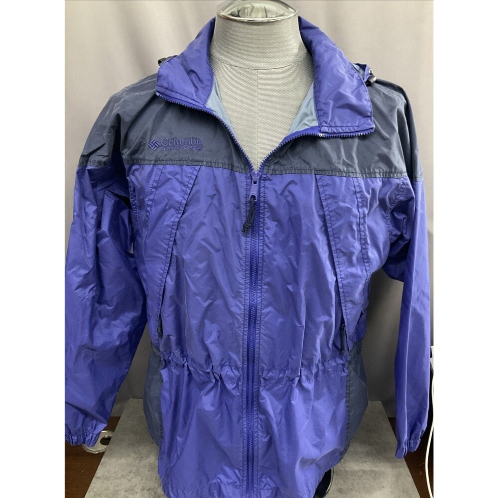Columbia packable rain coat size women medium